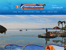 Tablet Screenshot of eastcaperesorts.com